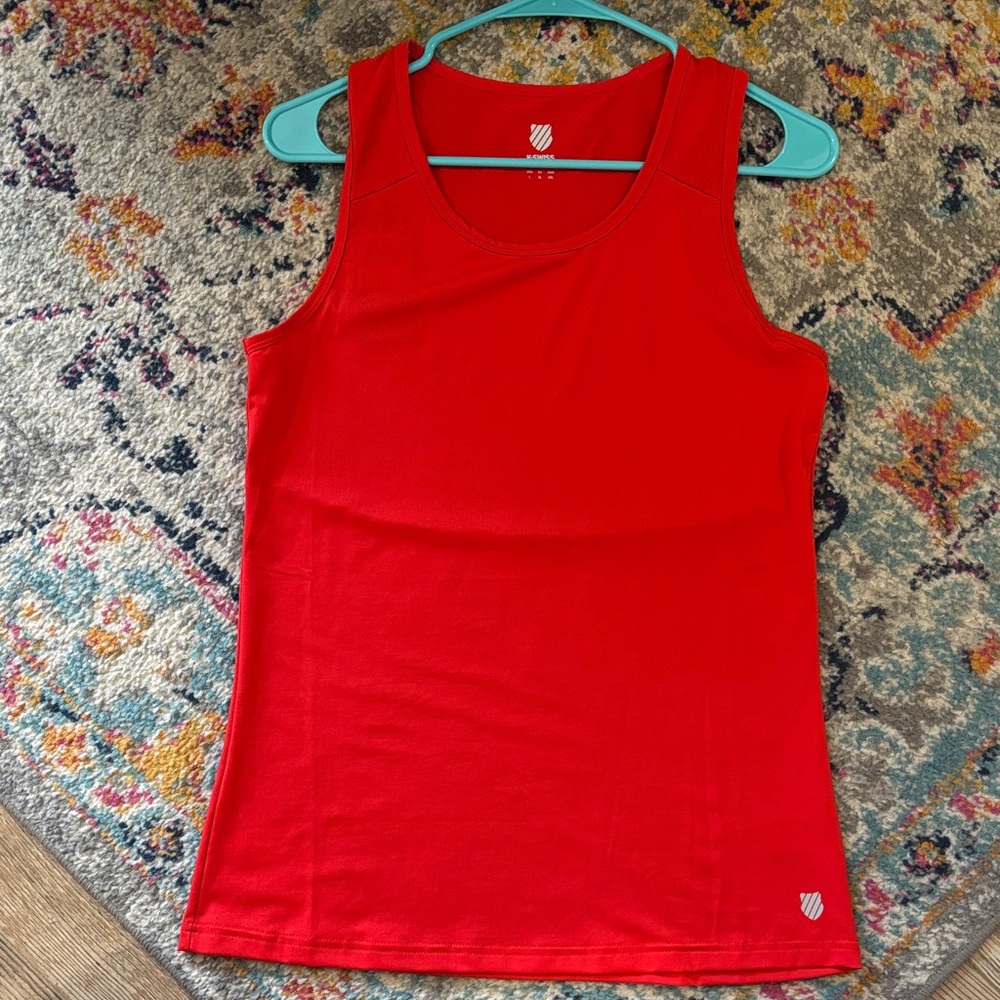 K-Swiss Bold Red Women's Tank Top